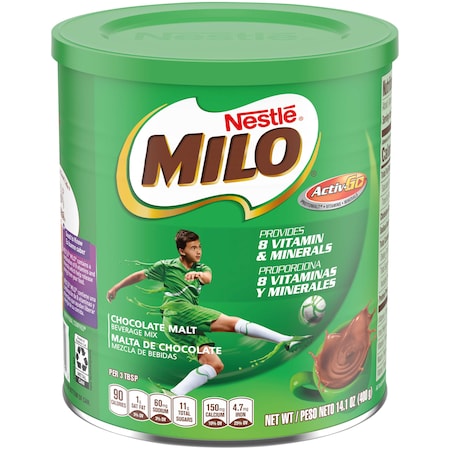 Nestle Nestle Milo Chocolate Nutritional Drink Mix 14.1 oz., PK12 00028000892302U